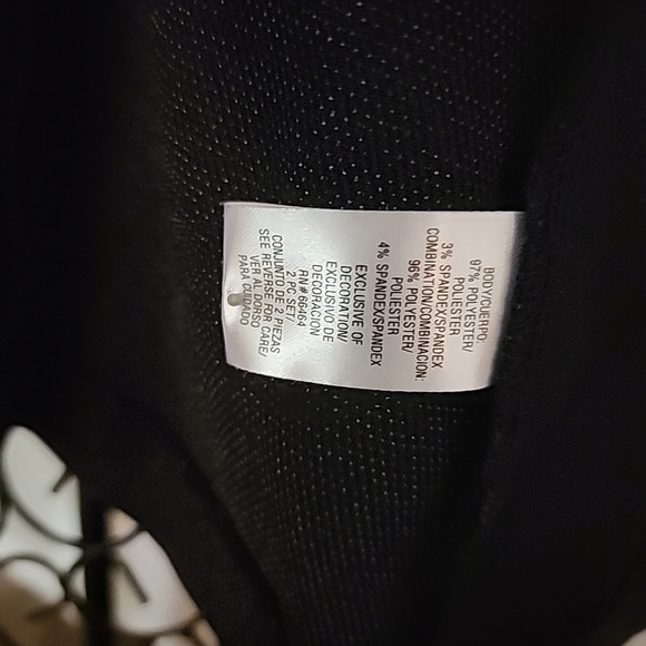 Studio One Black Blazer with Gold Trim - Picture 5 of 7